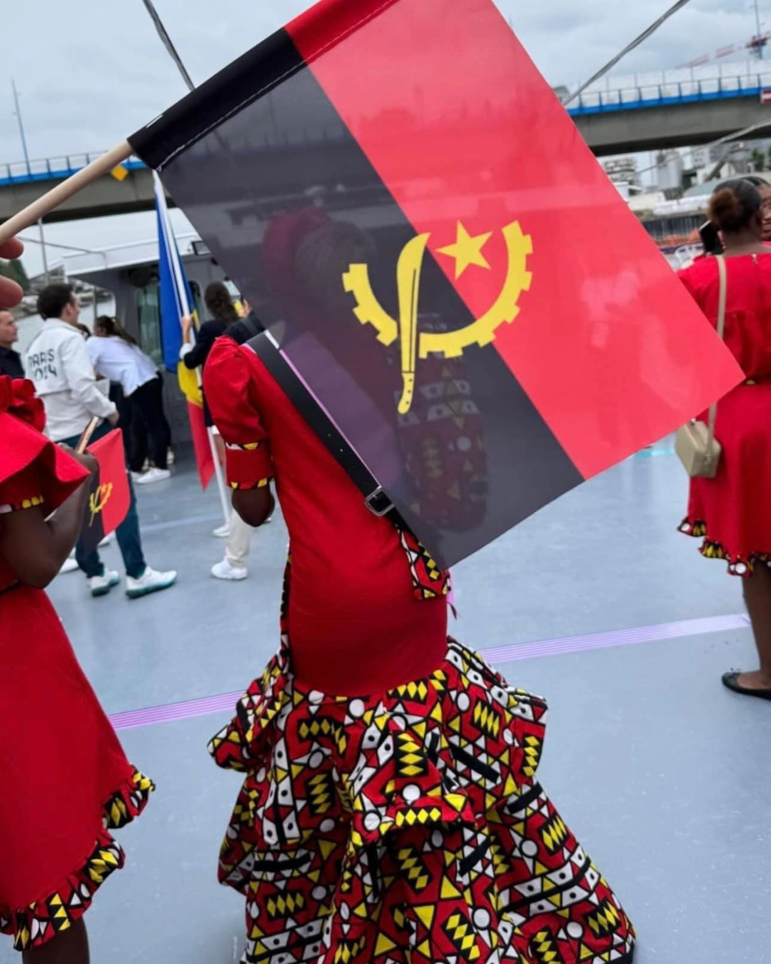 Nadir Tati Nadir Tati, one of the African designers chosen for Angola's official Olympic outfits