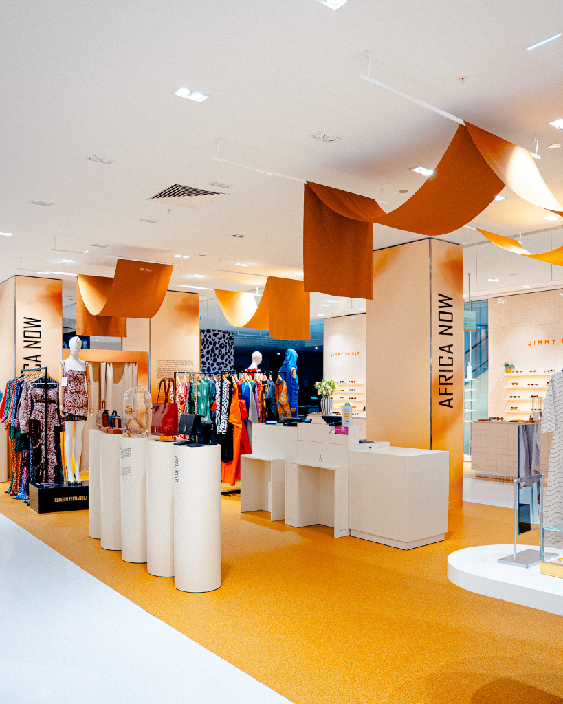 Pop up Africa now galeries lafayette 