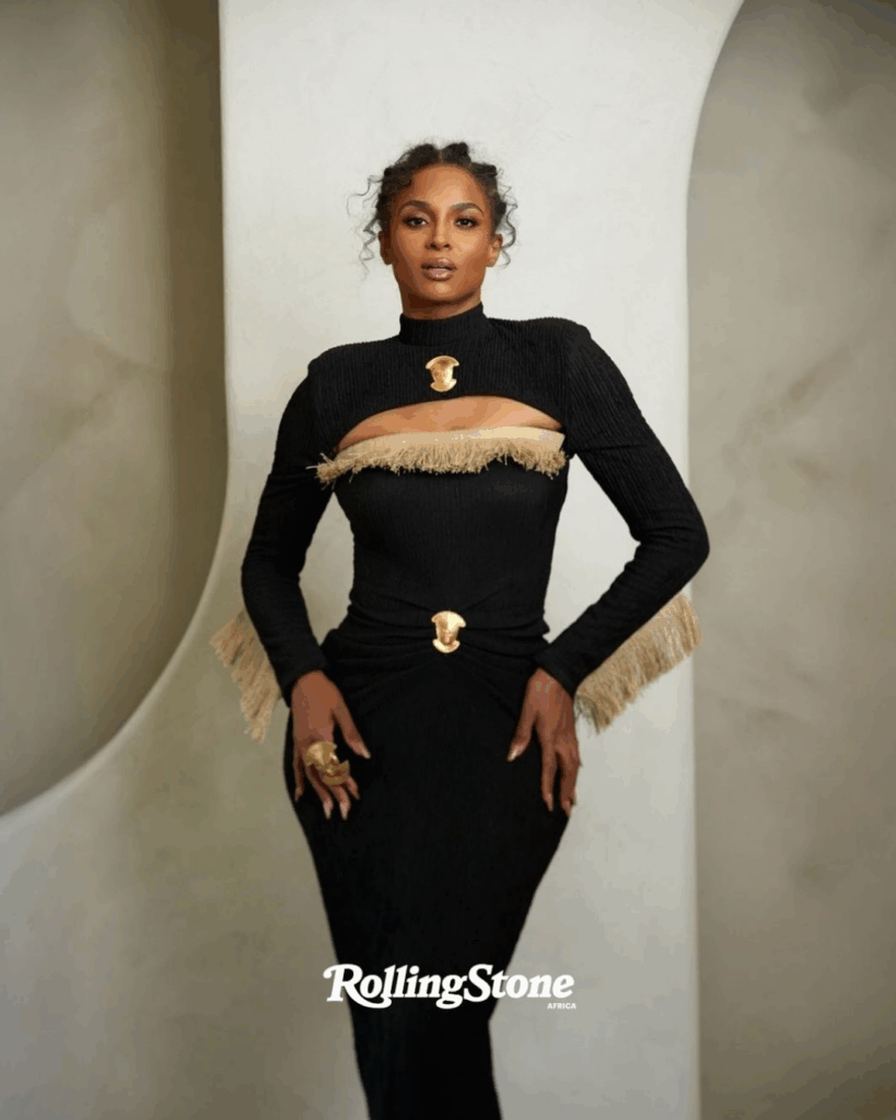 Romzy Studio - Ciara Rolling Stones Africa magazine Cover