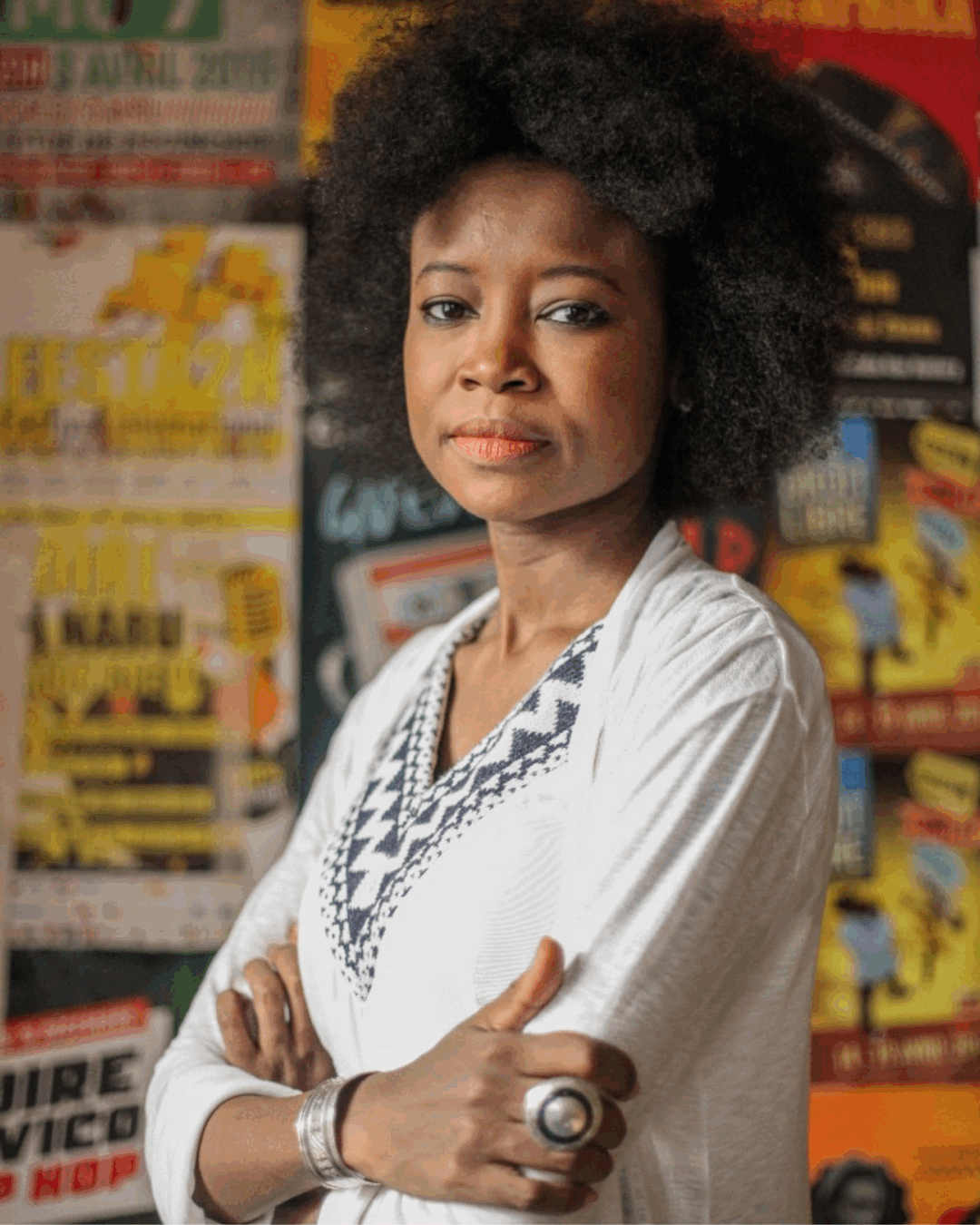 Aïsha Deme, especialista em indústrias culturais e artísticas do Senegal