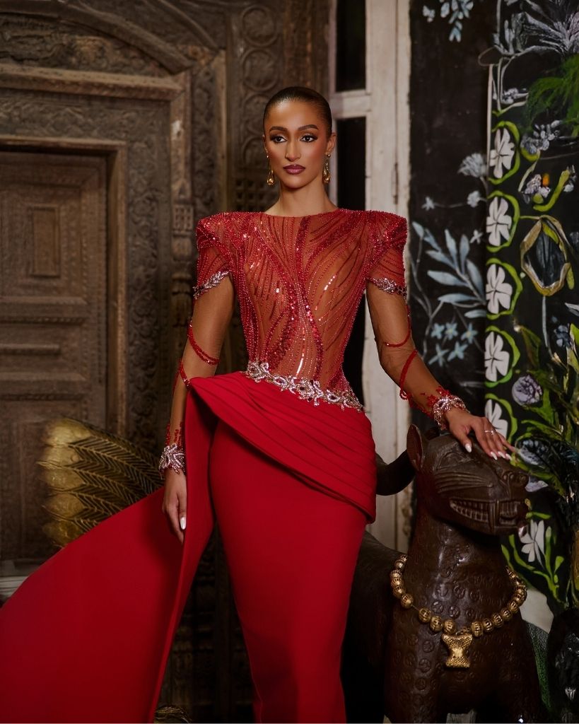 Niamien Couture fabricado em Abidjan  