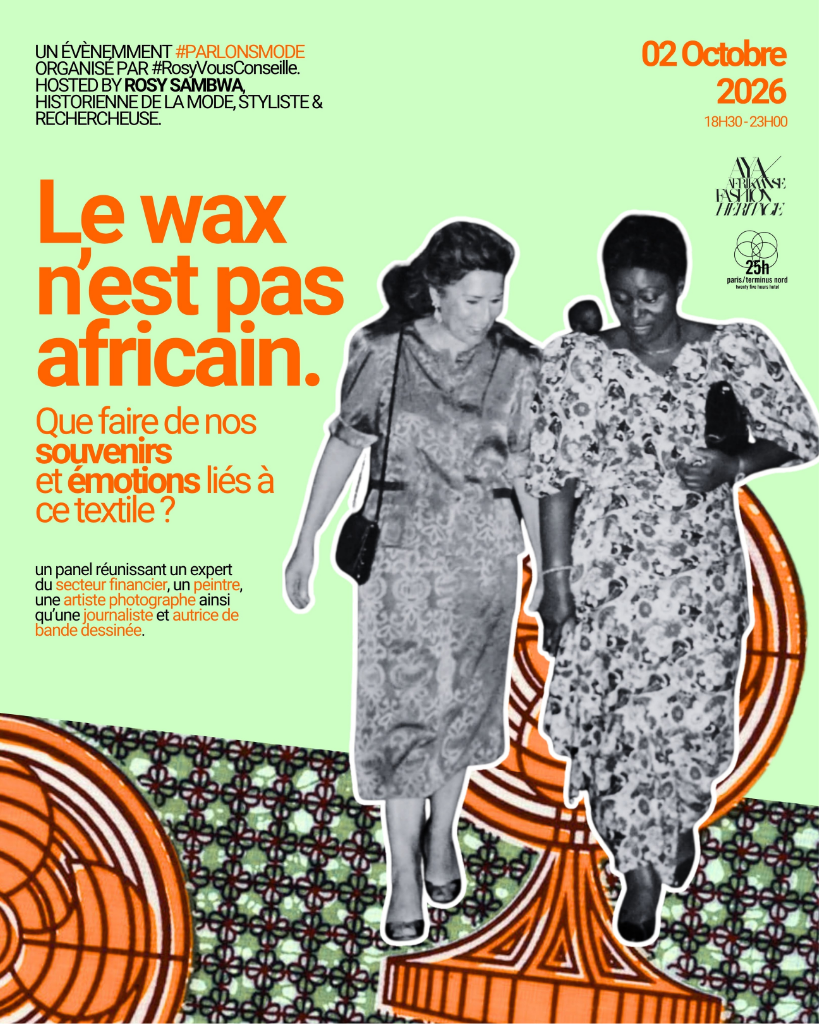 O wax não é africano